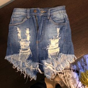 NBW. Jean Shorts Size 3 but small